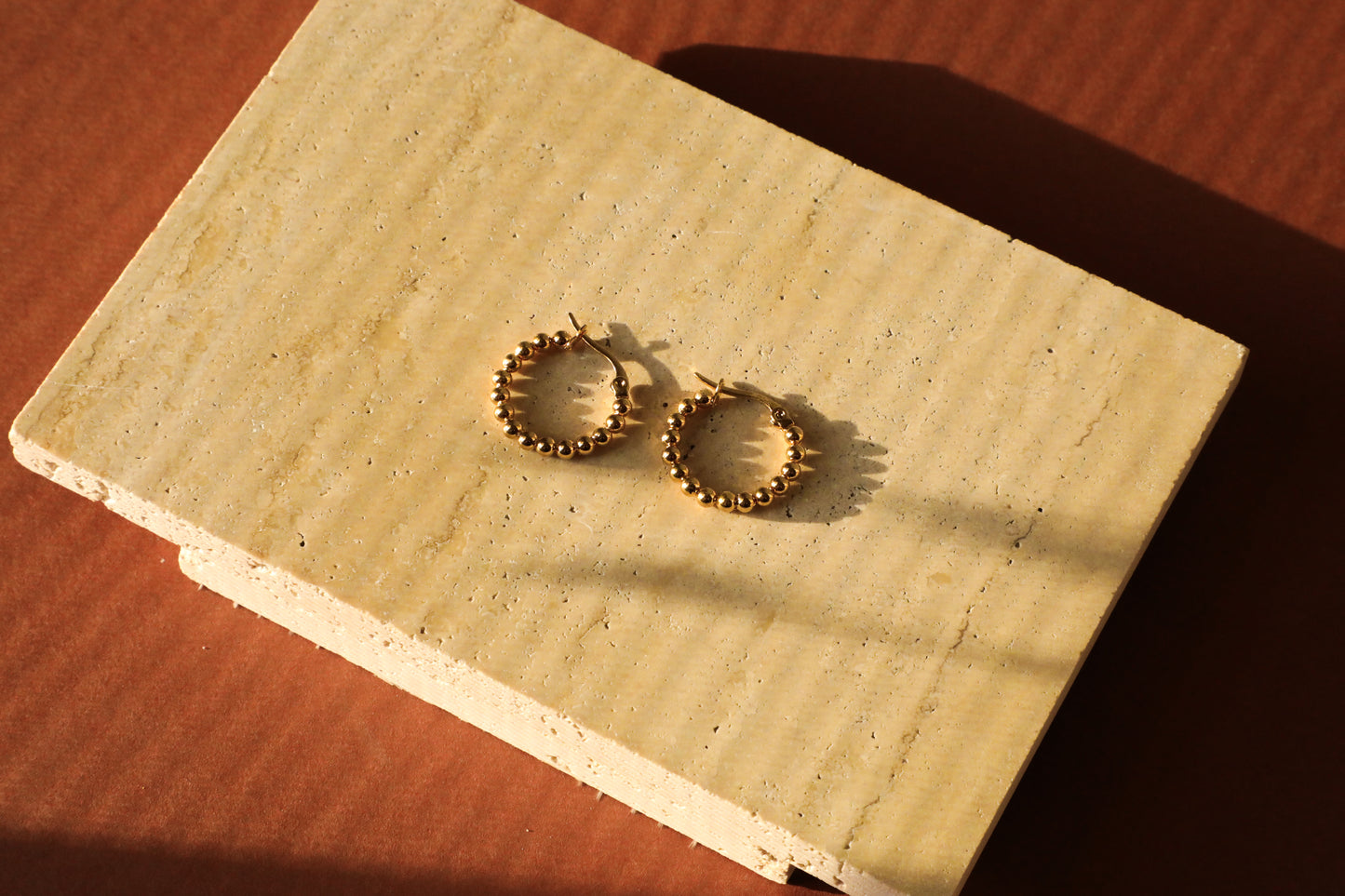 A Million Little Miracles Small Earring Beaded Hoops