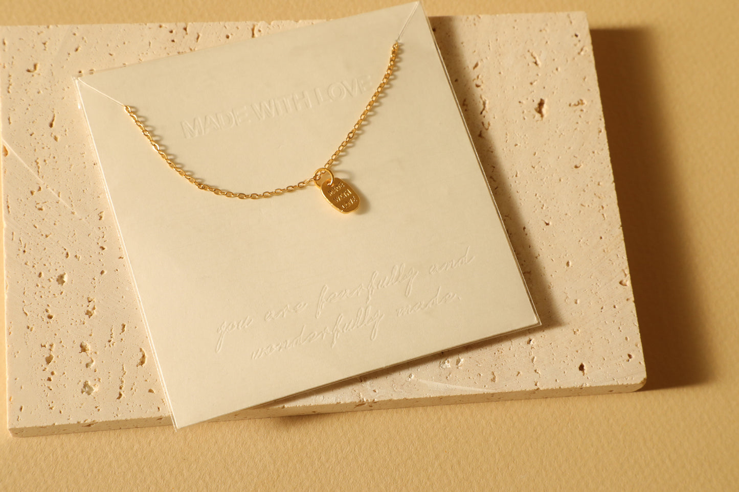 "Made With Love" Necklace