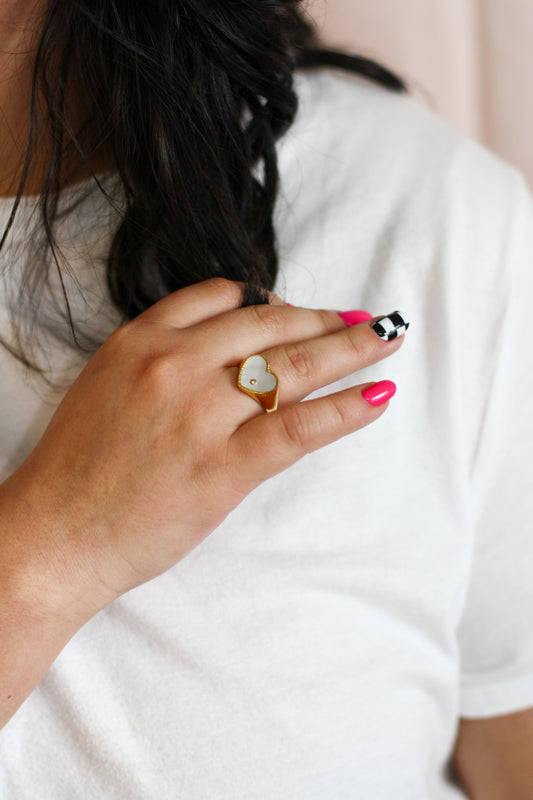 You Are Loved Ring Heart