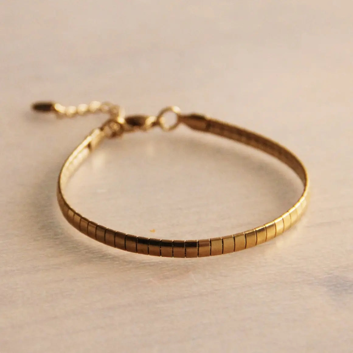 A Million Little Miracles Flat Bracelet Striped